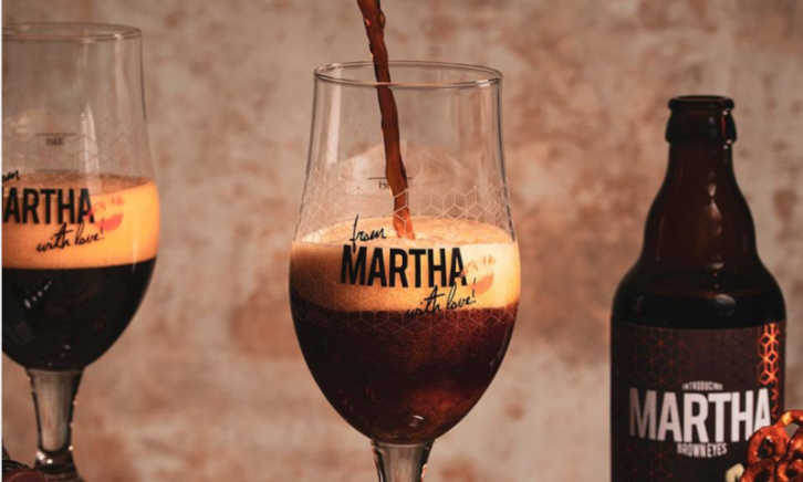 Martha Brown Eyes quadrupel